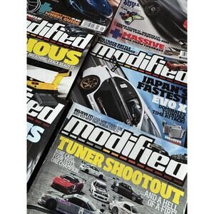 Modified Magazine Full Year 2010 Complete 12 Issue Lot Tuner JDM Import Cars